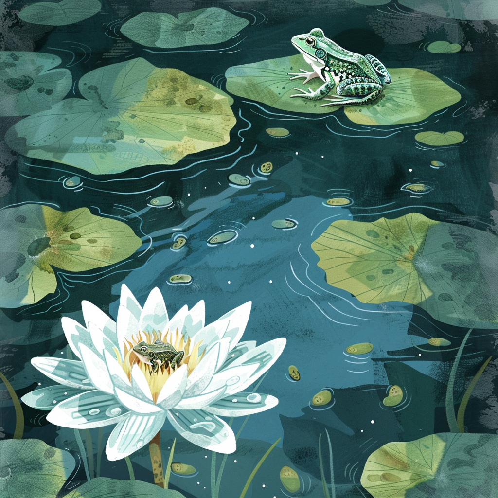 Audio livre bilingue Français - Chinois "Les tétards à la recherche de leur maman"